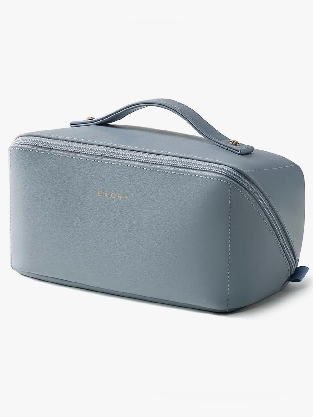 ✨NEW Powder Blue Travel Cosmetic Case with Top Handle